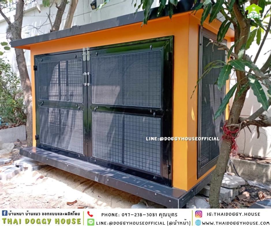 บ้านหมา แบบบ้าน Box style