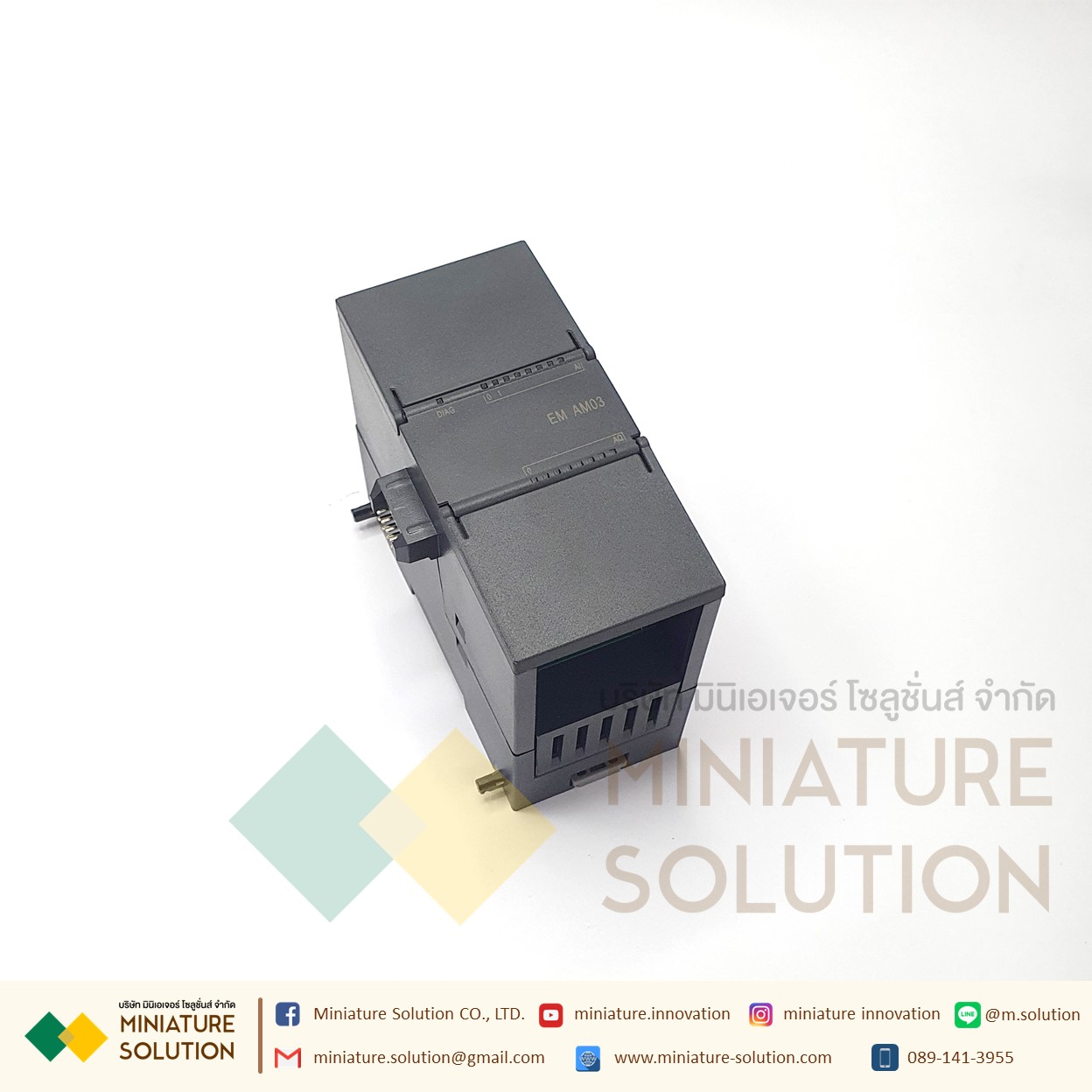 GUERICKE Domestic PLC compatible with Siemens SMART EM AE/AQ/AM/04/08/02/03/06 analog module SIEMENS S7-200 ANALOG I/O MODULE (EM AM03)