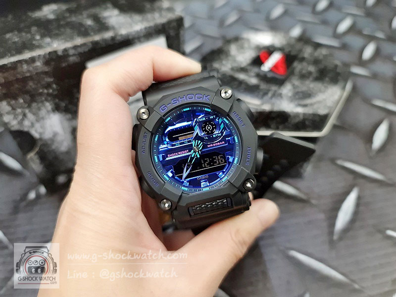 CASIO G-SHOCK นาฬิกาข้อมือ นาฬิกากันน้ำ นาฬิกาของแท้ ประกันศูนย์ CMG 1 ปี รุ่น GA-900VB-1A