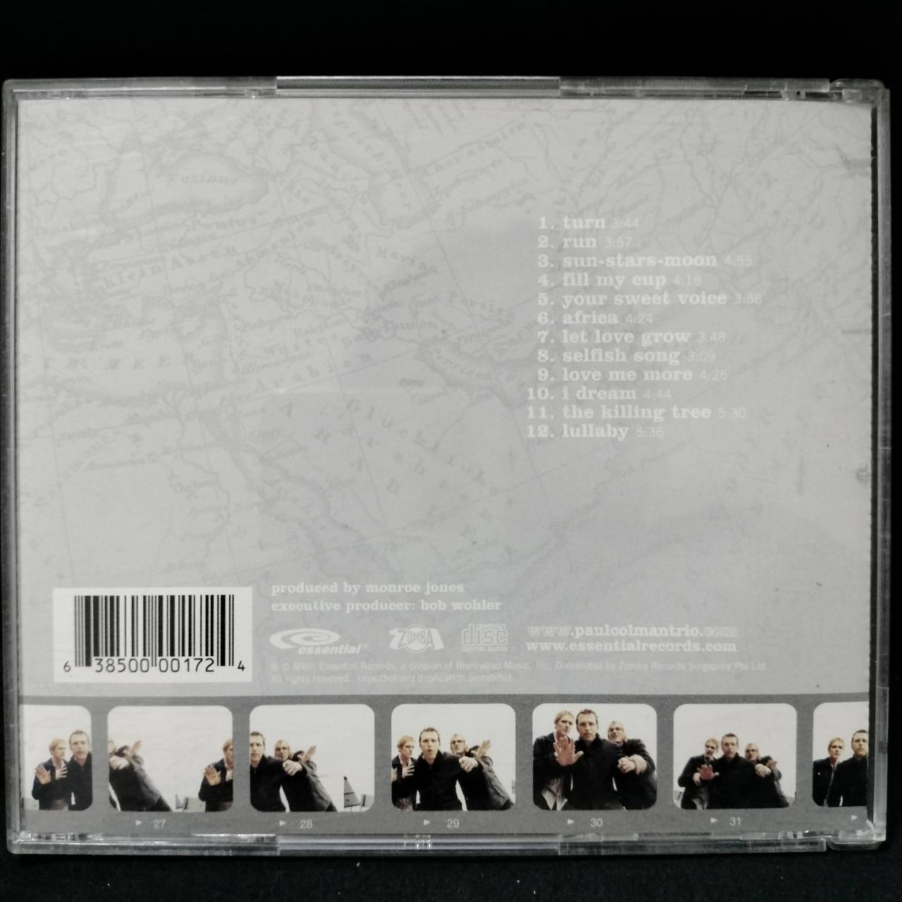 Paul Colman Trio – New Map Of The World / SINGAPORE / แผ่นดี