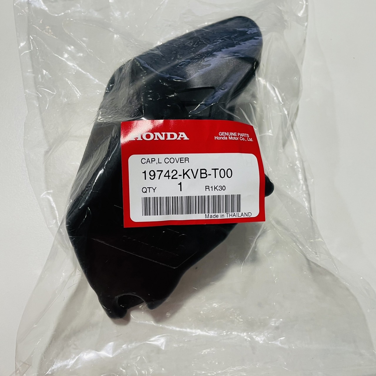 19742-KVB-T00 ฝาปิดฝาครอบข้างซ้าย CLICK110i 2008 หัวฉีด (ชิ้นนอก) อะไหล่แท้ HONDA