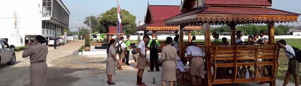 ( รหัส A2 ) ศาลา ไม้สัก สีเงา หลังตั้ง หลังคาสีขาว / ขนาด 2.00 x 2.00 x 3.00 เมตร