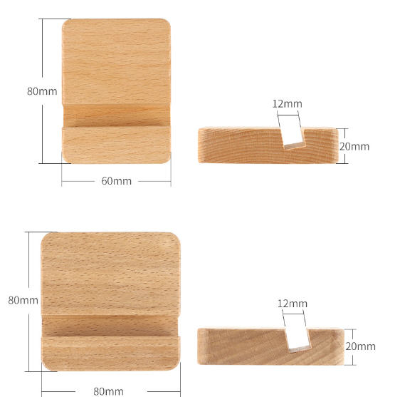 แท่นไม้วางมือถือ,ที่วางโทรศัพท์จากไม้,ของชำร่วย,ของที่ระลึก,สามารถเลเซอร์,สกรีนโลโก้ได้,ของแจก,ขนาด8*8*2cm