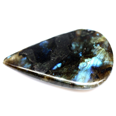 พลอยลาบราโดไรท์ (Labradorite) 80.15 กะรัตขนาดใหญ่