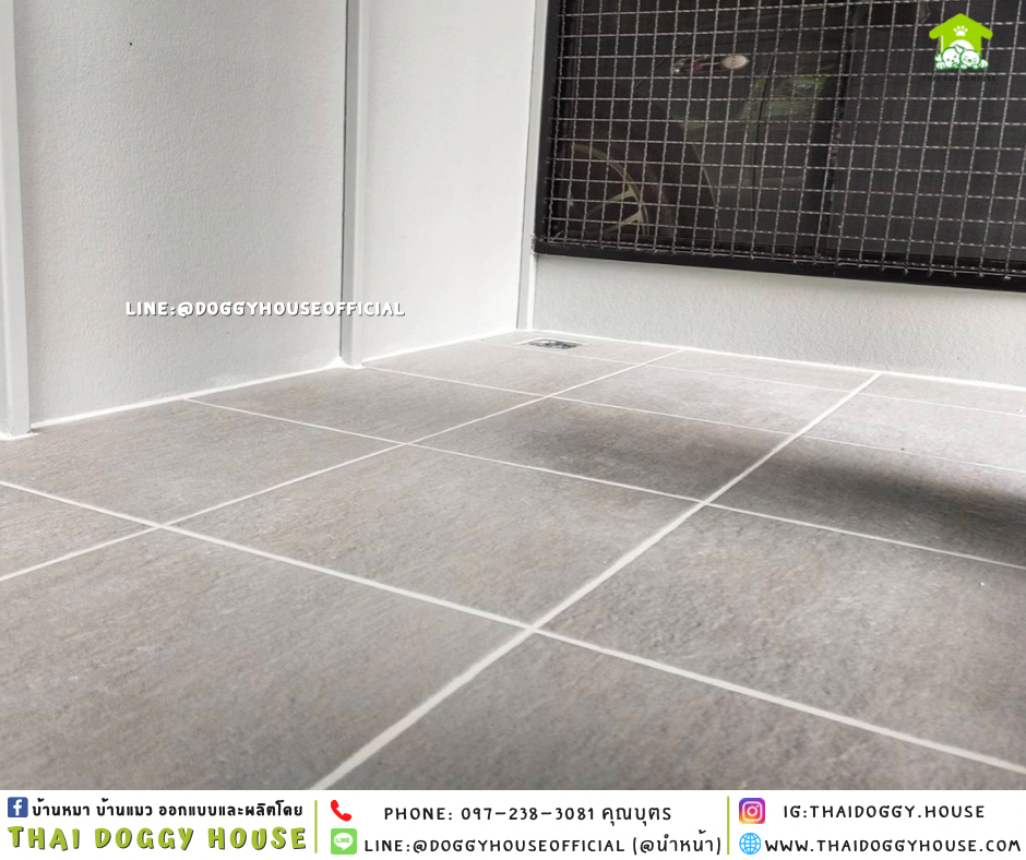 บ้านหมา แบ่ง 𝟐 ห้อง แบบบ้าน 𝐁𝐎𝐗 𝐒𝐓𝐘𝐋𝐄