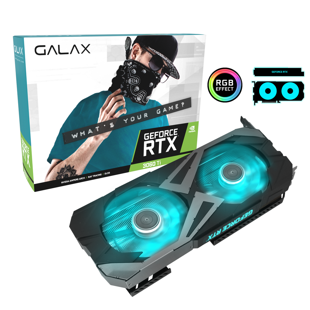 GALAX GeForce RTX 3060 Ti EX (1-Click OC)