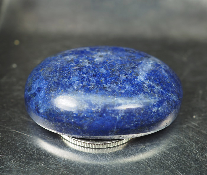 ลาพิส ลาซูลีสีฟ้า (Blue Lapis Lazuli) 41.95 กะรัต
