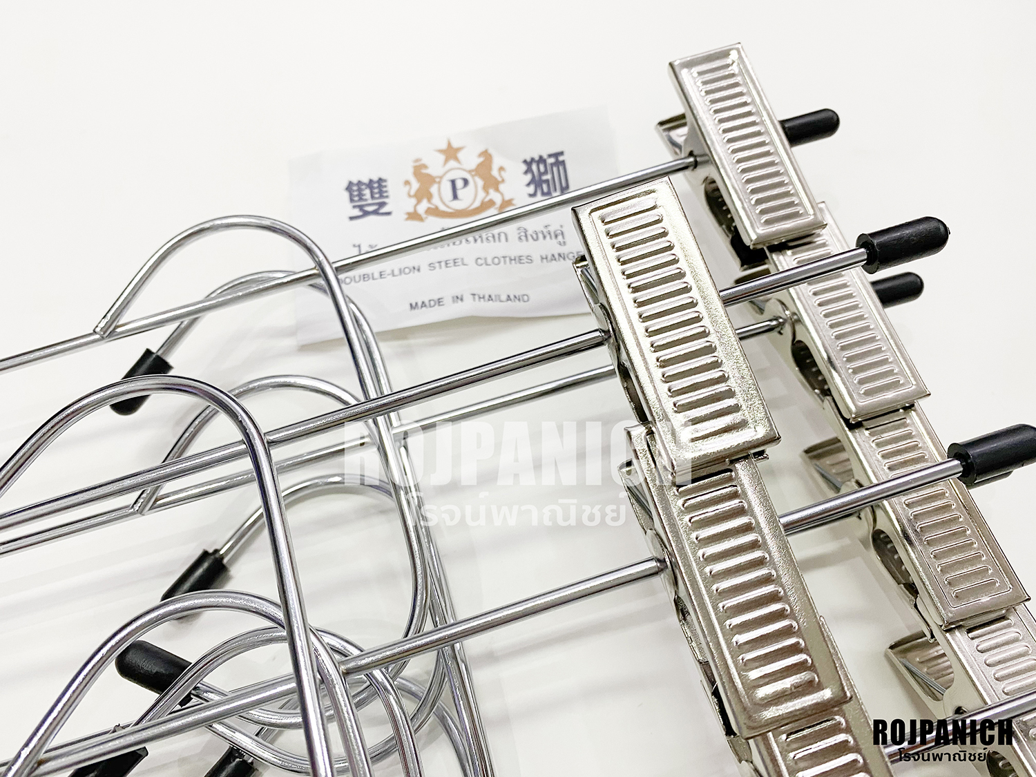 ไม้หนีบคอซีกิ๊บเหล็ก