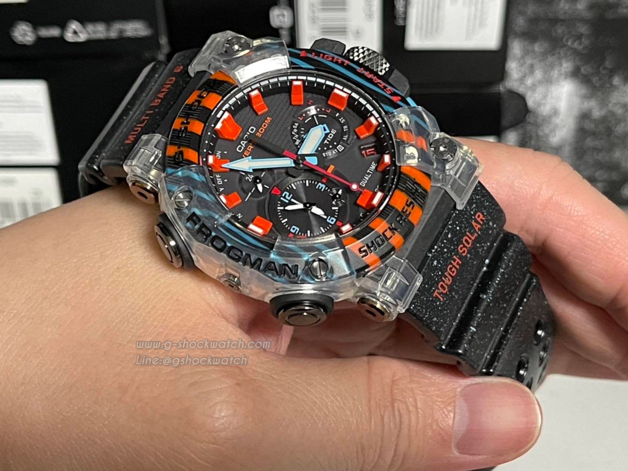 CASIO G-SHOCK นาฬิกาข้อมือ นาฬิกากันน้ำ นาฬิกาของแท้ ประกันศูนย์ CMG 1 ปี รุ่น GWF-A1000APF-1A