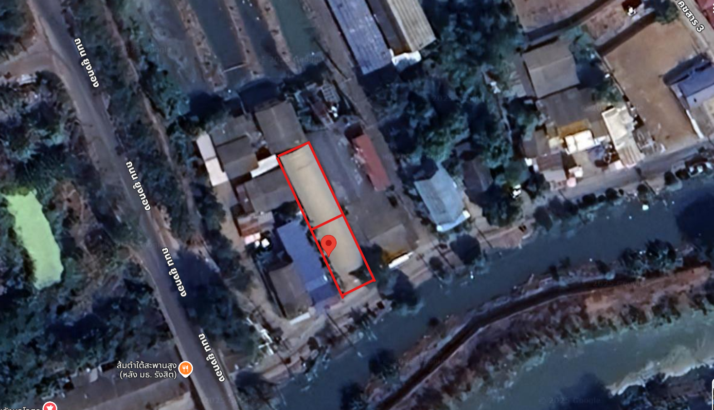 ขายที่ดิน 57.6 ตรว. ตำบลคลองหนึ่ง คลองหลวงปทุมธานี โทร.094-515-7920