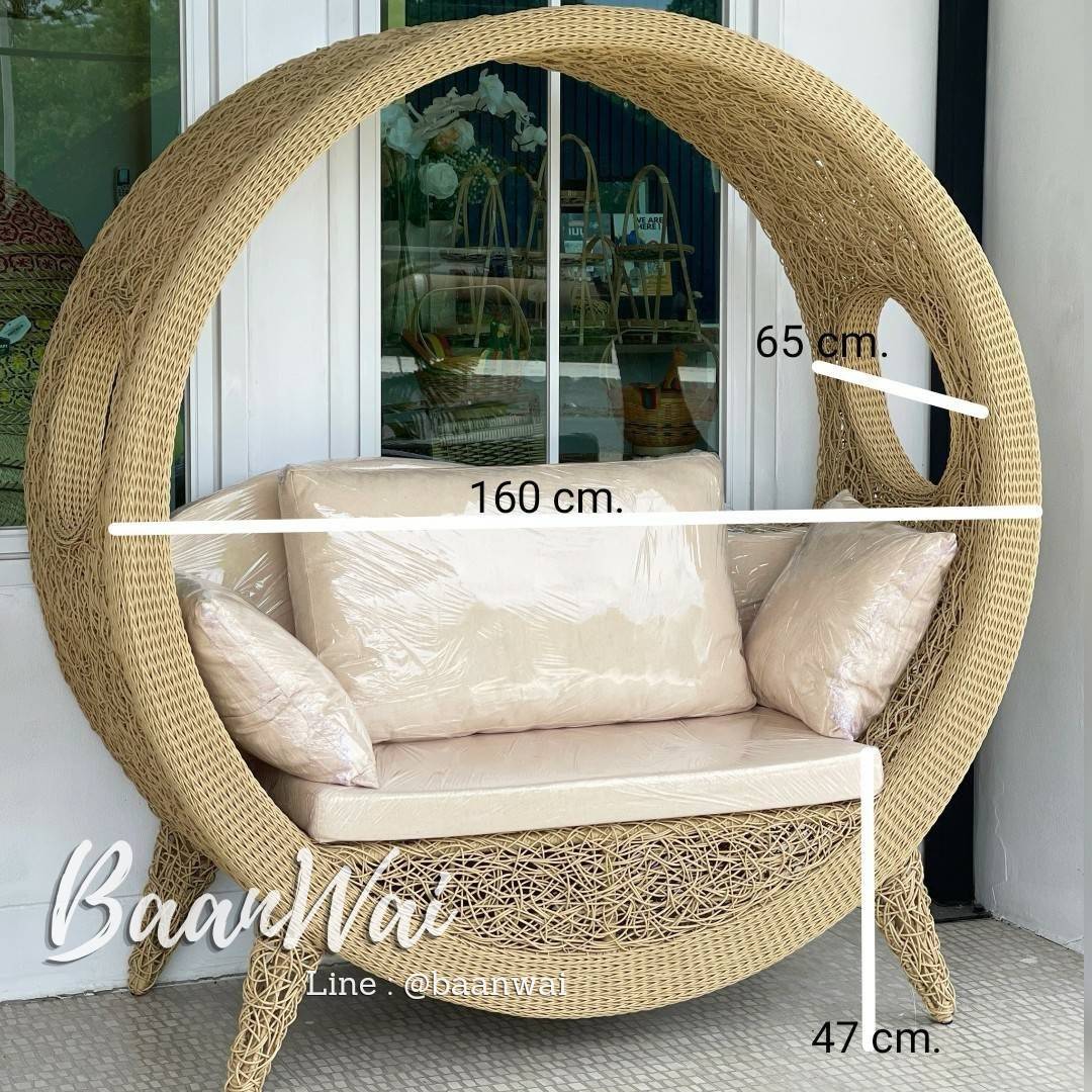 โซฟาทรงโดม ขนาด 1.60 เมตร สำหรับ 1-2 ที่นั่ง