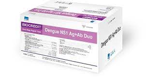 ชุดตรวจไข้เลือดออก ( Dengue NS1Ag,IgG,IgM )