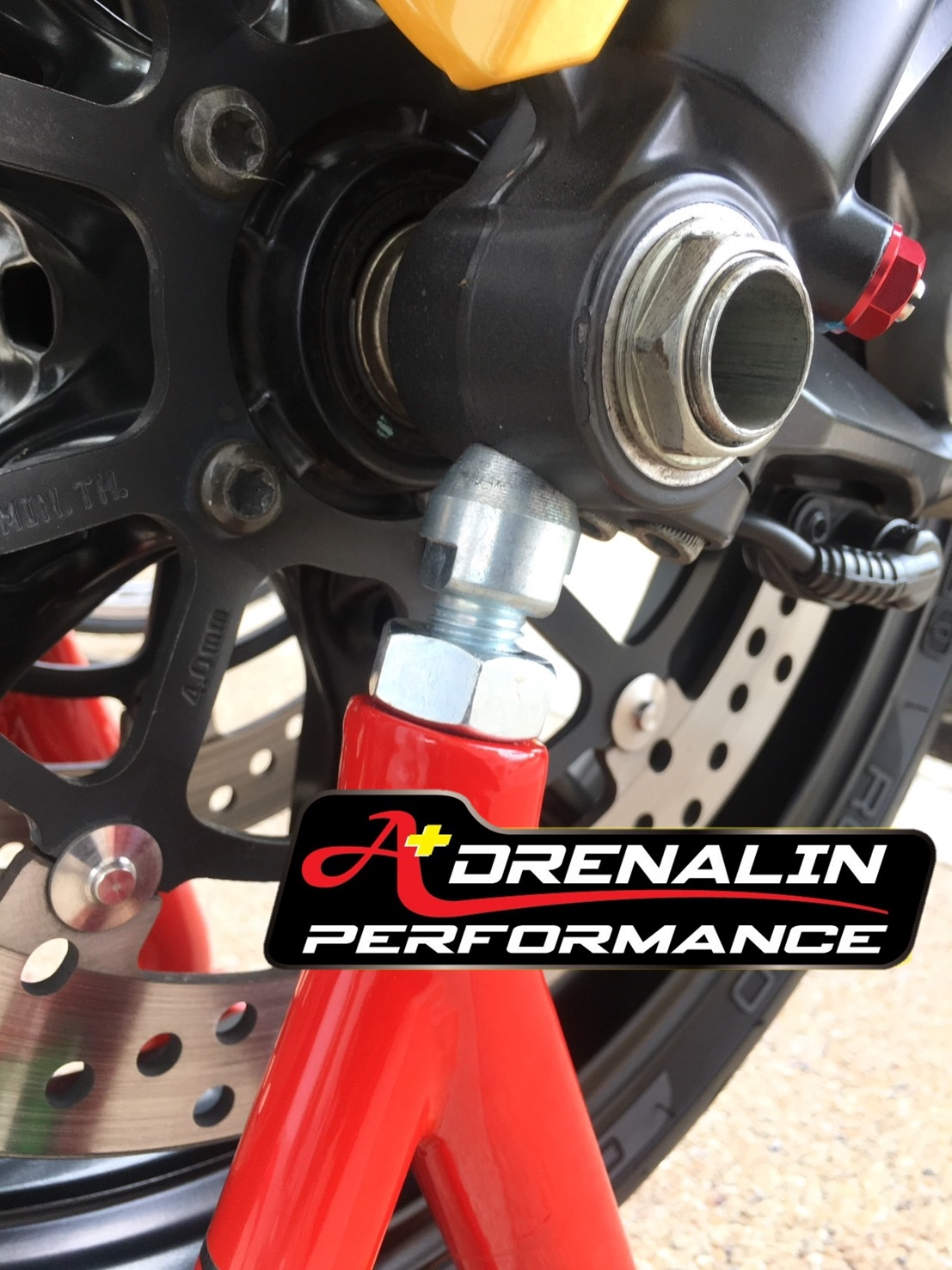 แสตนด์ยกหน้า ยกหัวโช้คแบบเสียบ