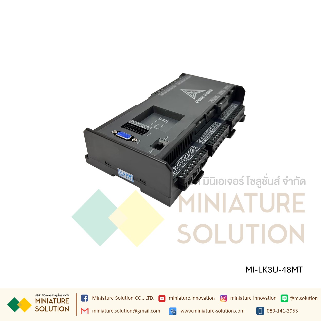 PLC LK3U-48MT-10AD-2DA MITSU GXWork