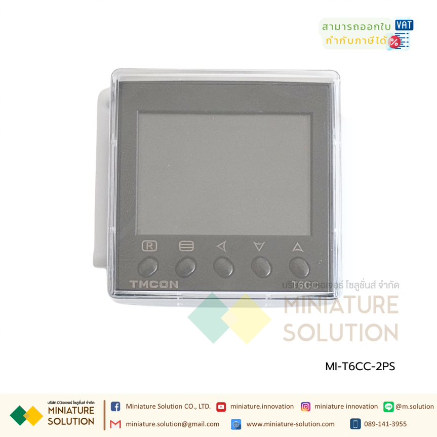 เครื่องนับเคาน์เตอร์ดิจิตอล TMCON T6CC intelligent digital display counter LCD display RS485 100-240VAC/DC 48x48
