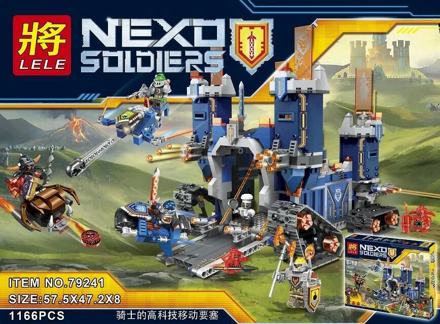 เลโก้จีน LELE79241 ชุด NEXO Knights The Fortrex