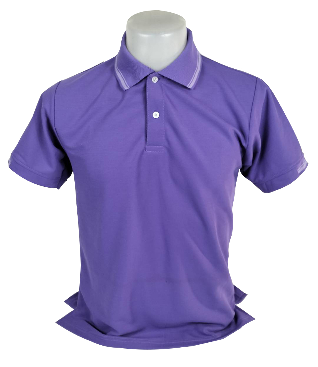 เสื้อโปโลสีม่วง ยูนิฟอร์มสีม่วง พร้อมรับผลิต