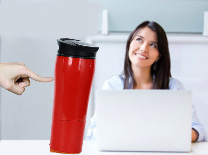 แก้วผลักไม่ล้ม,กระติกน้ำสูญญากาศ,แก้วน้ำผลักไม่ล้ม,กระบอกน้ำไม่ล้ม,แก้วน้ำไม่ล้ม