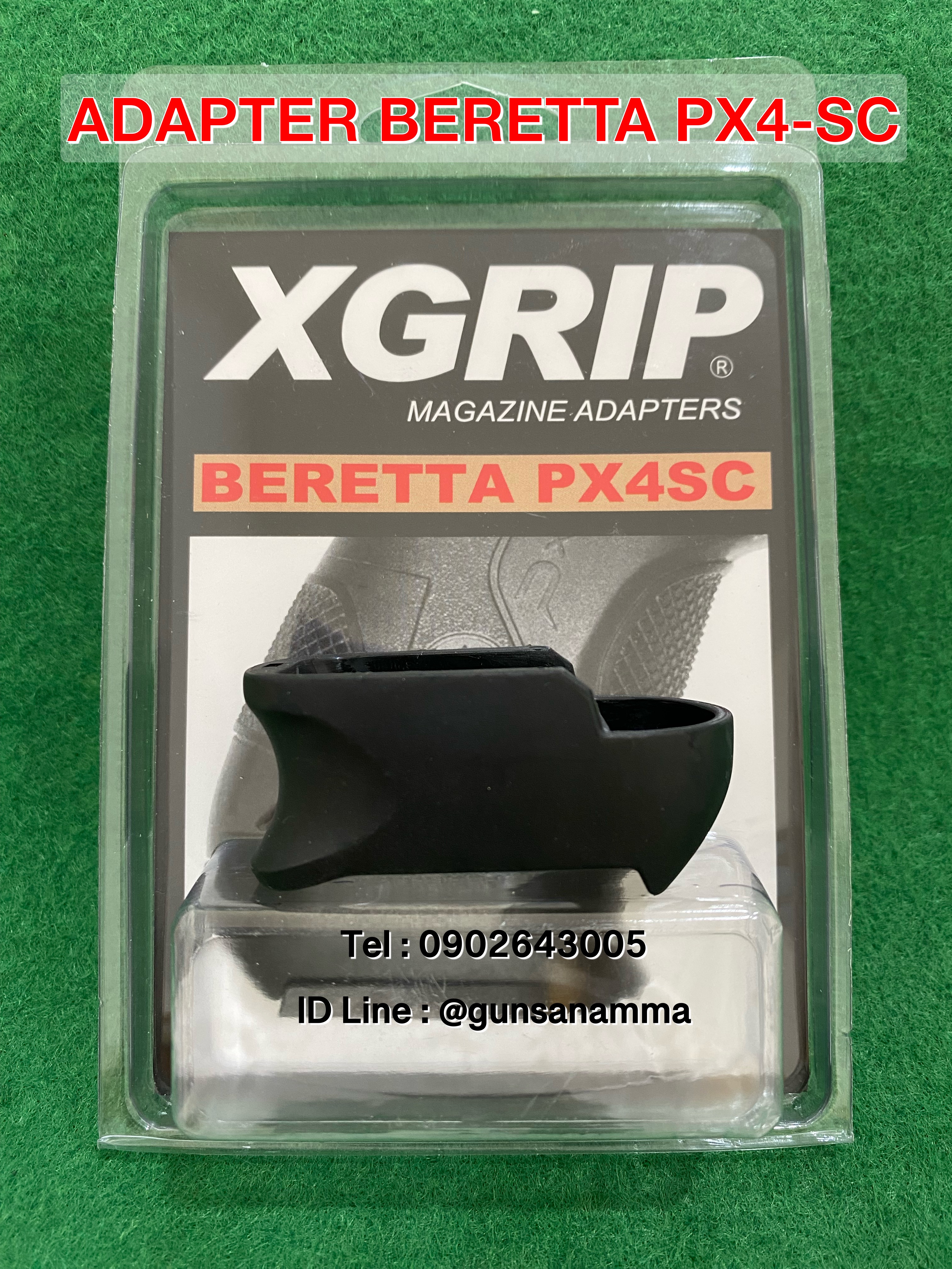 ADAPTER ยางสวม XGRIP BERETTA รุ่นPX4 ขนาด17 ใส่สำหรับ PX4 ตัวSubcompact (USA)