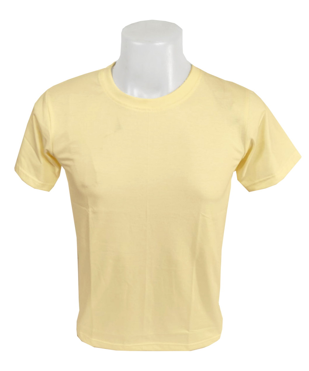เสื้อยืด สีเหลืองคัสตาด