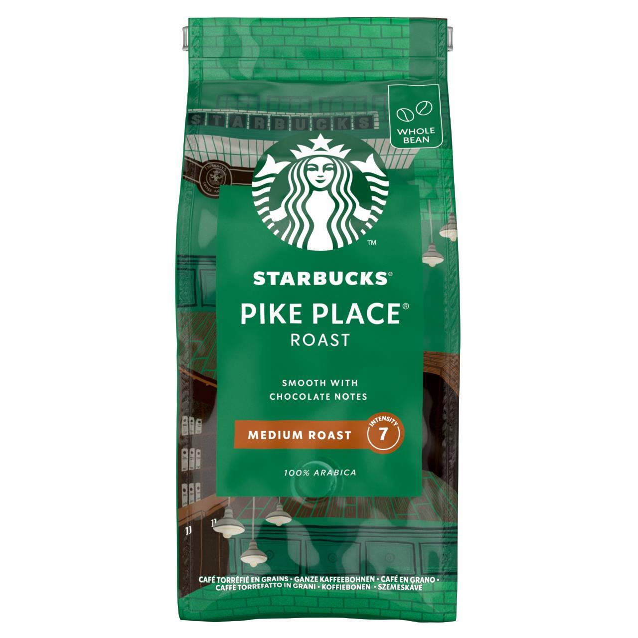 Starbucks Pike Place Medium Roast Coffee Beans 200 g. (05-9410)