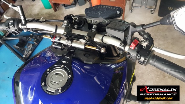 กันสะบัด Matris Dampers พร้อมขาจับ สำหรับ MT 09/ FZ9 2013+