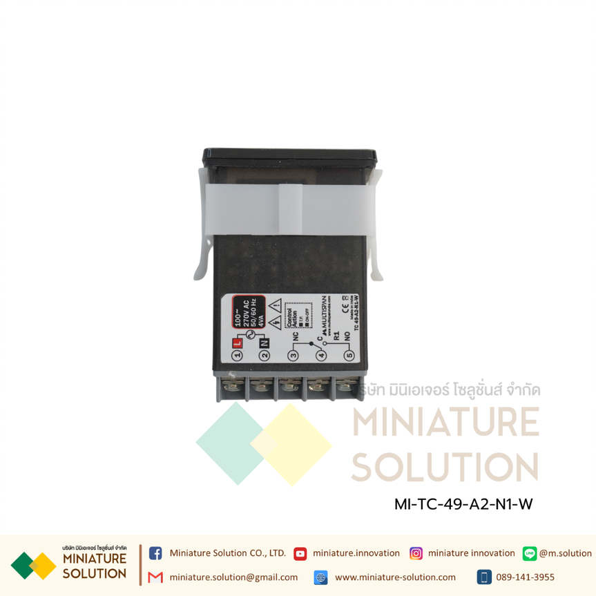 Temperature Control multispan TC49/TC49P 48x48 24VDC