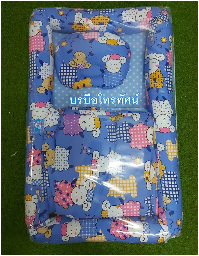 ที่นอน มีมุ้ง ที่นอนฟองน้ำ เบาะนุ่ม ที่นอนเด็กอ่อนมีกันตก