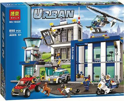 เลโก้จีน Bela.10424 ชุด Urban Police Station