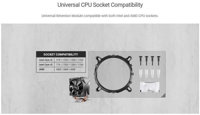 ANTEC A30 NEO HIGH PREFORMANCE CPU COOLER