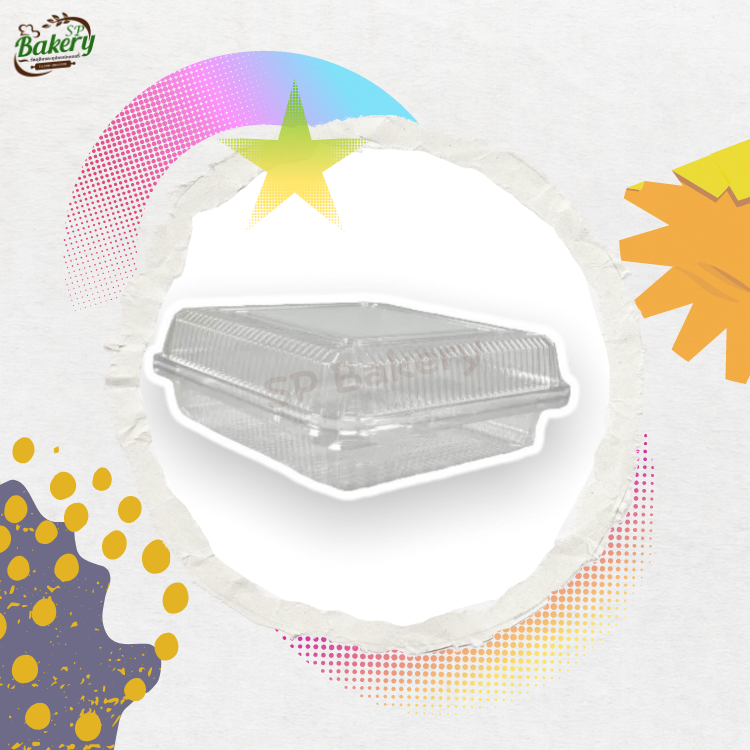 กล่อง sakura SK- 501L ล็อคในตัว บรรจุ 50 ชิ้น/แพ็ค ใส่อาหาร กล่องใส่เป็ด ไก่