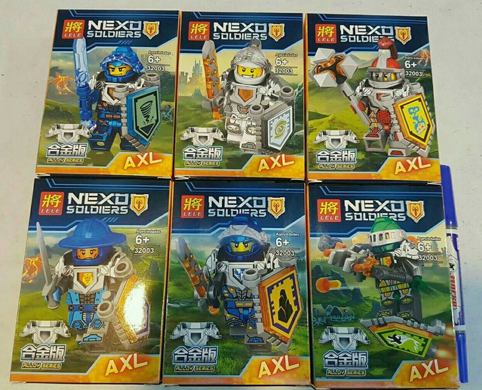 เลโก้จีน LELE 32003 ชุด NEXO Knights เกราะเหล็ก