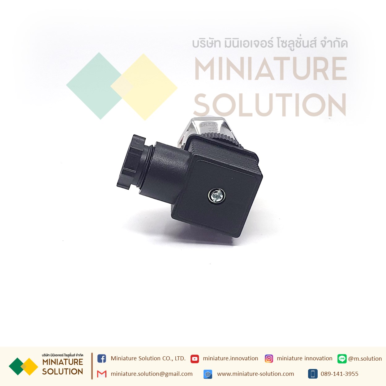 Pressure water Pressure sensor 4-20mA เซนเซอร์วัดความดันน้ำ ความดันอากาศในท่อ ความดันในท่อ สื่อสาร 4-20mA (PCM300) (10MPa)