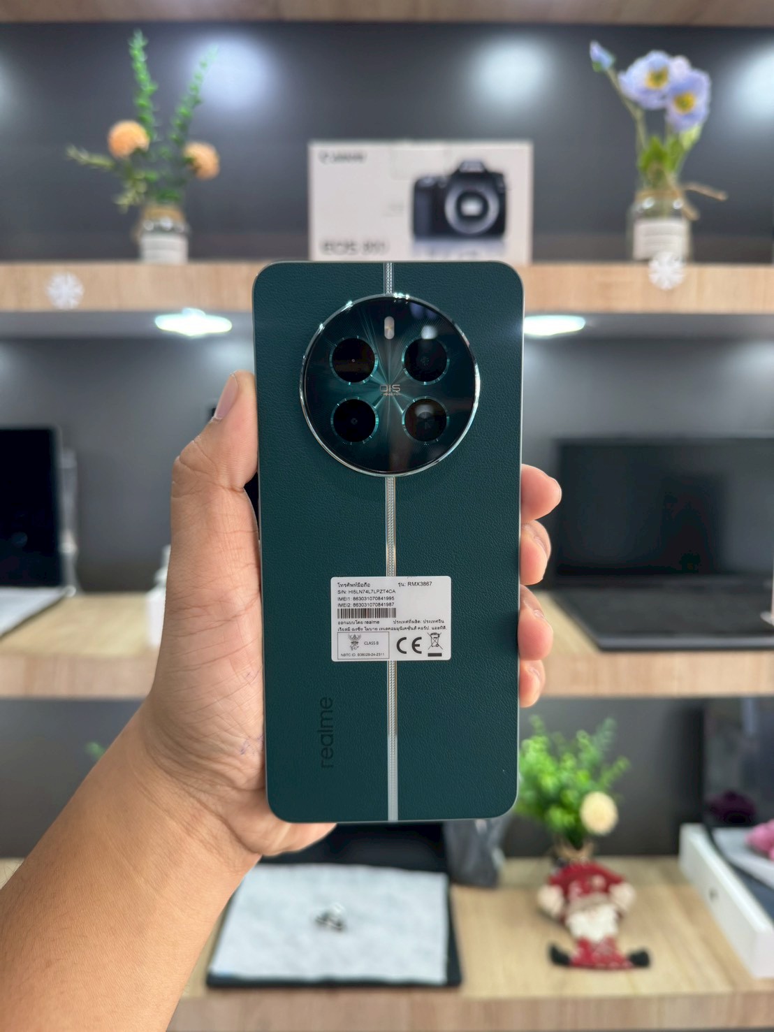 Realme 12+ 5G (8/256GB) 5G สี Pioneer Green