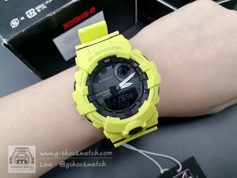 CASIO G-SHOCK นาฬิกาข้อมือ นาฬิกากันน้ำ นาฬิกาของแท้ ประกันศูนย์ CMG 1 ปี รุ่น GBA-800-9A