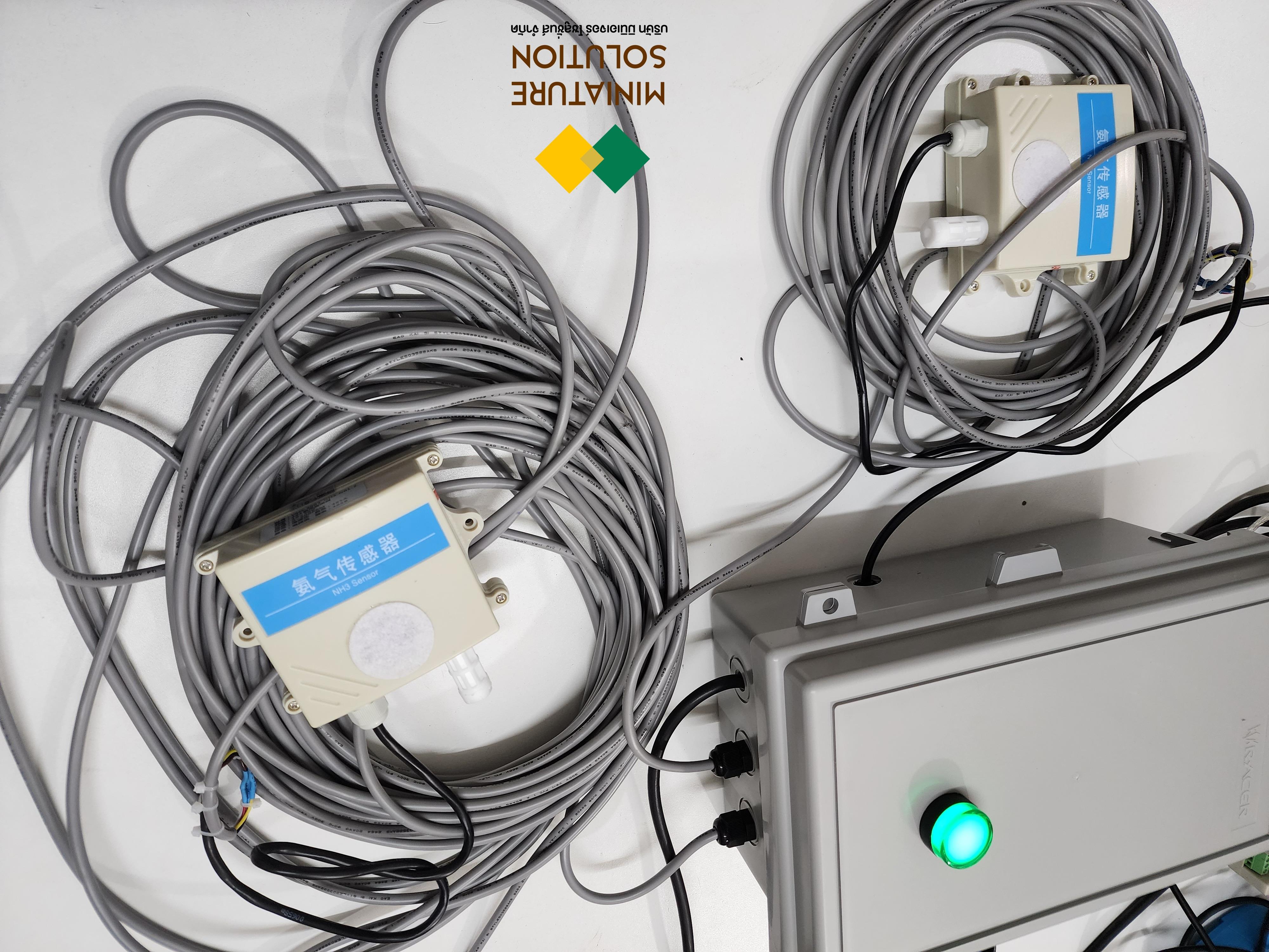 ระบบวัดค่า แอมโมเนียในเล้าไก่ เพื่อแจ้งเตือนขึ้น IOT แจ้งข้อมูลผ่าน Line NH3 Ammonia