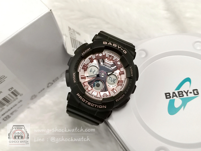 CASIO BABY-G นาฬิกาข้อมือ นาฬิกากันน้ำ นาฬิกาของแท้ ประกันศูนย์ CMG 1 ปี รุ่น BA-130-1A4