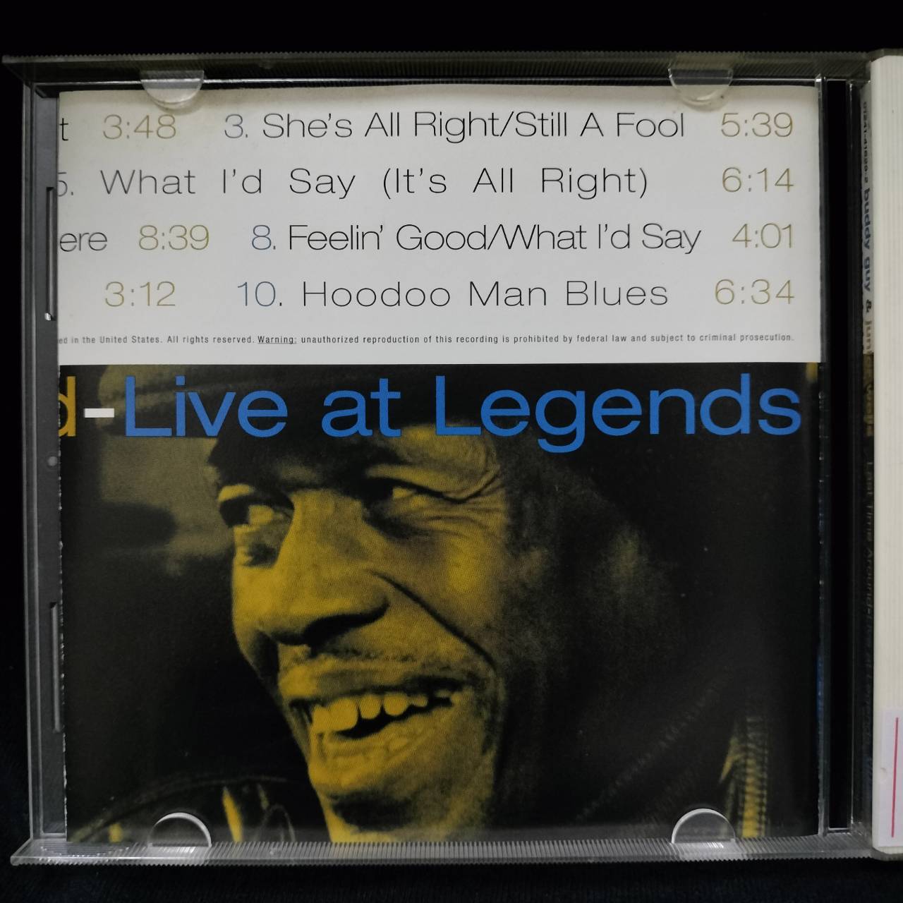 Buddy Guy & Junior Wells – Last Time Around - Live At Legends / USA / แผ่นสวย