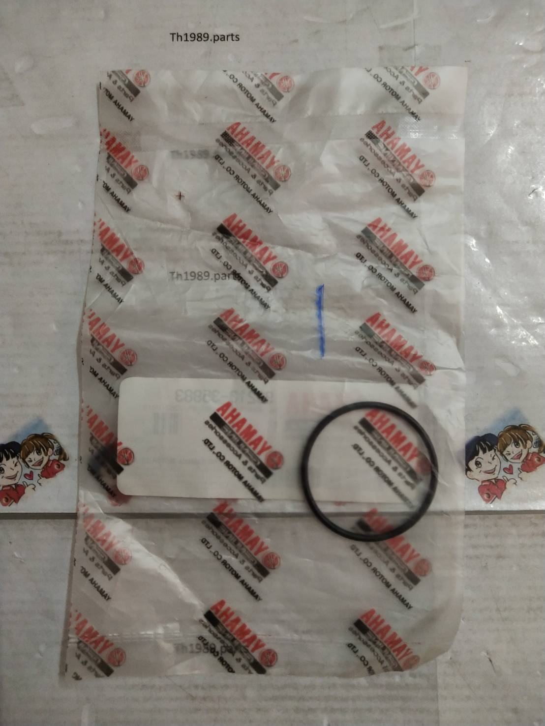 93210-35883 โอริงท่อไอดี GT125 , GRAND FILANO 2015-2017 อะไหล่แท้ YAMAHA รหัสเก่า 93210-35895