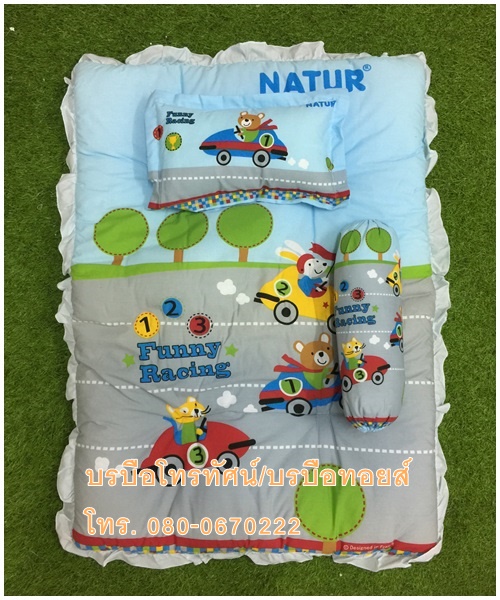 ลดล้างสต็อค ที่นอนเด็กทารกกันไรฝุ่นผ้าCotton ที่นอนปิคนิคขนาดใหญ่