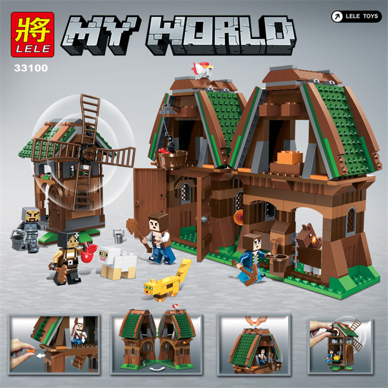 เลโก้จีน LELE 33100 ชุด Minecraft