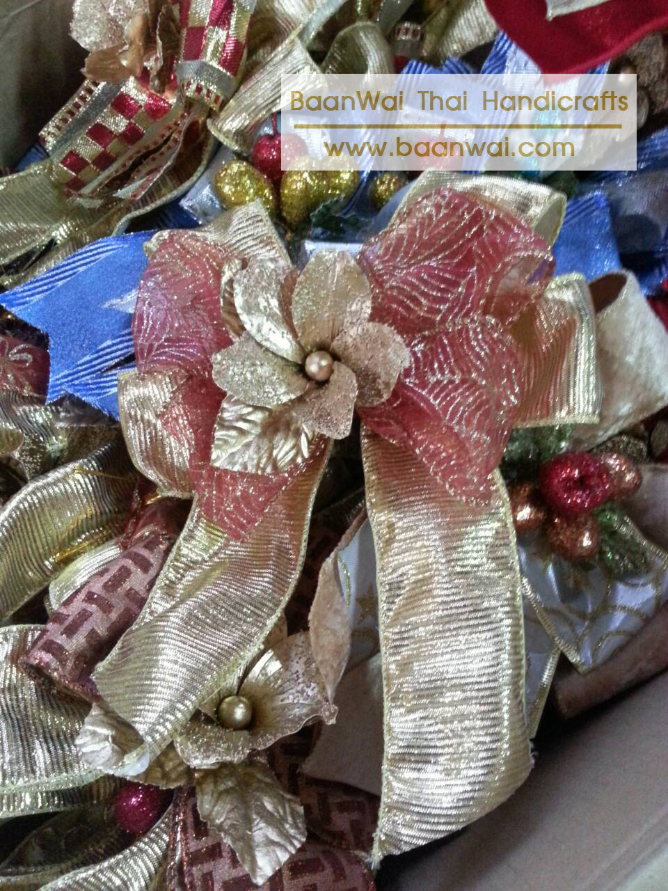 "งานตัวอย่าง" รับทำโบว์ติดกระเช้า โบว์ติดของชำร่วย โบว์ของขวัญ โบว์รางวัล โบว์ประกวด โบว์ติดรางวัล