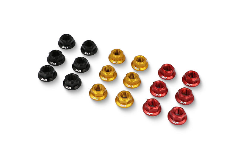 CNC RACING Nut ring gear น๊อตสเตอหลัง 6 ตัว สำหรับ Ducati (รหัสสินค้า DA388)