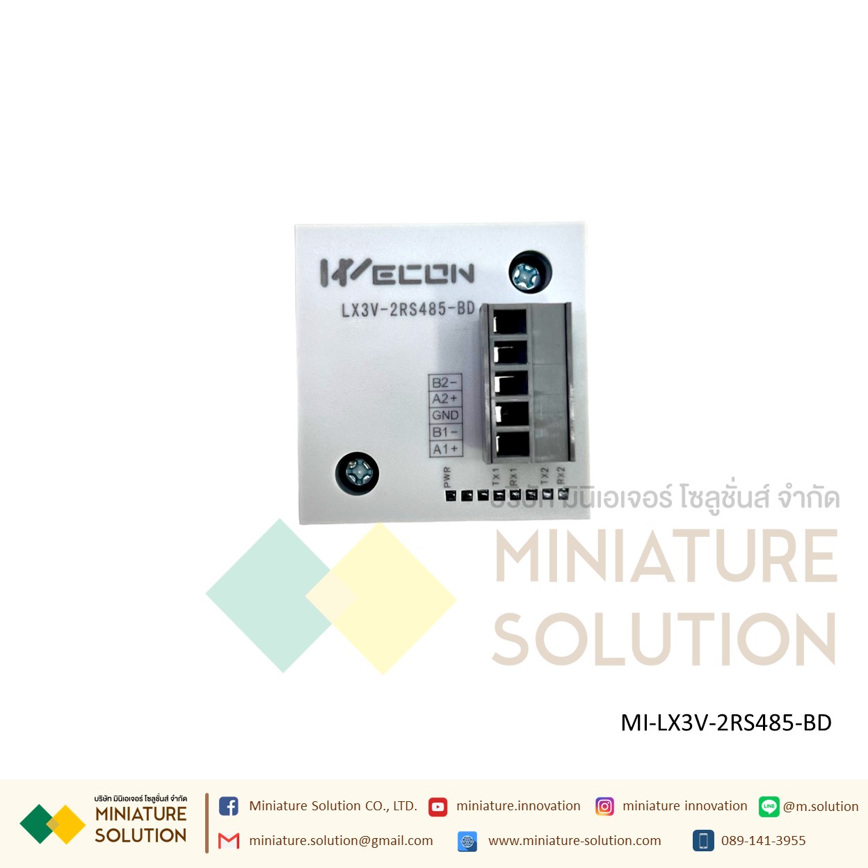 LX3V-2RS485-BD Wecon