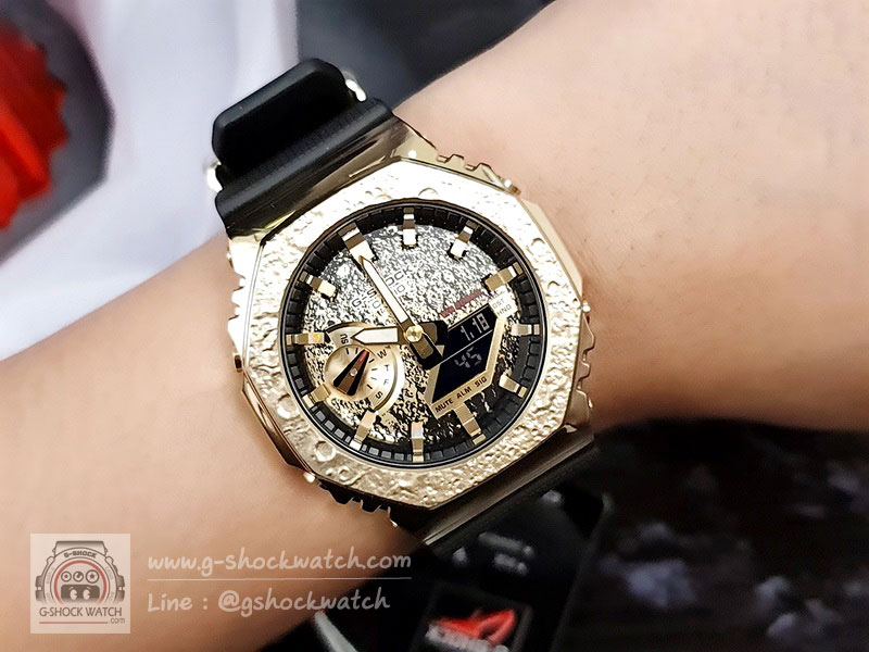 CASIO G-SHOCK นาฬิกาข้อมือ นาฬิกากันน้ำ นาฬิกาของแท้ ประกันศูนย์ CMG 1 ปี รุ่น GM-2100MG-1APFM