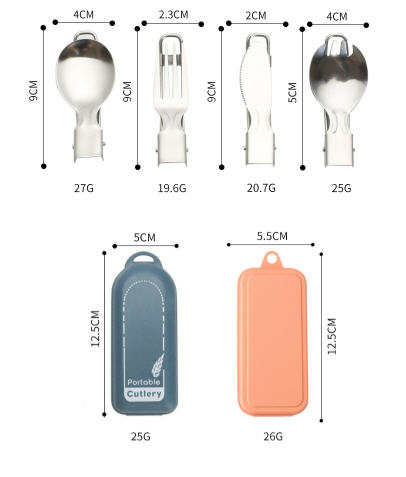 ชุดช้อนส้อมมีดสแตนเลส,ชุดช้อนส้อมพกพา,(3ชิ้น)สกรีนโลโก้,รับผลิตสินค้าพรีเมี่ยม