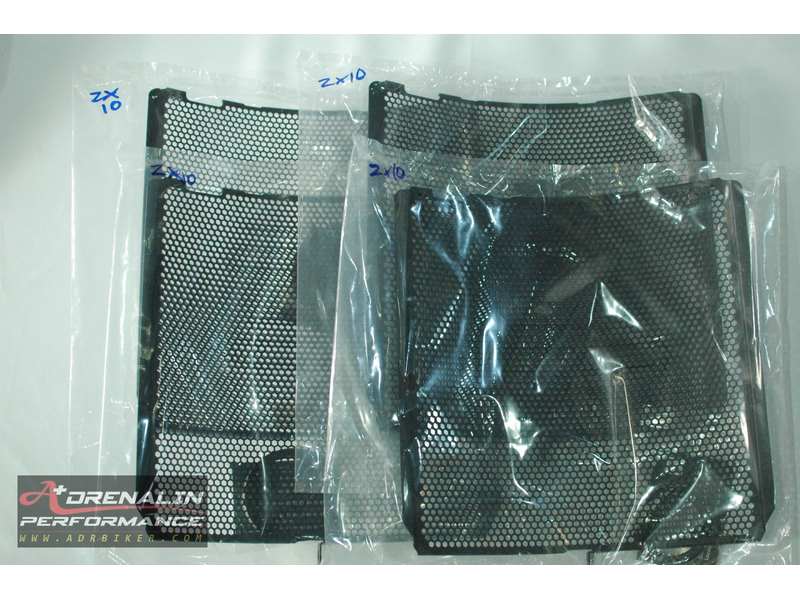 Evotech การ์ดหม้อน้ำ (Radiator guard) สำหรับ ZX10R 2011+