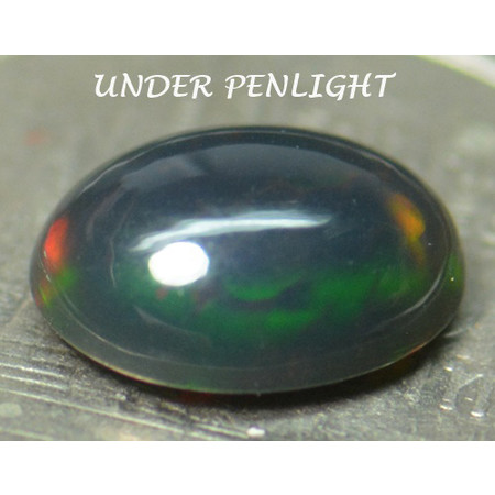 แบล็คโอปอลหลากสี (Opal) 1.05 กะรัต