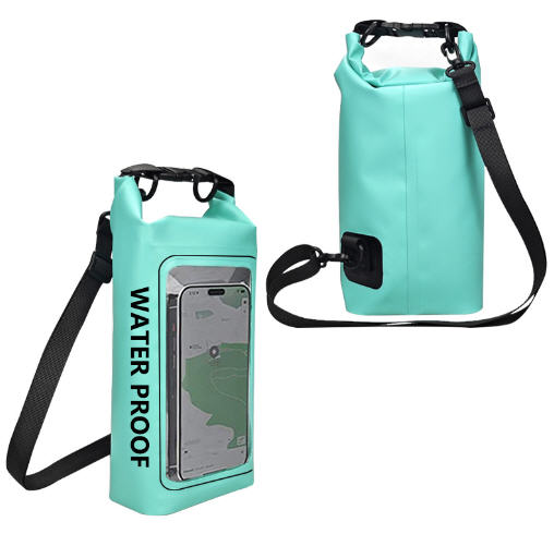 กระเป๋ากันน้ำ,กระเป๋าพีวีซีกันน้ำ,กระเป๋าเที่ยวทะเล,ขนาด2L,ขนาด5L