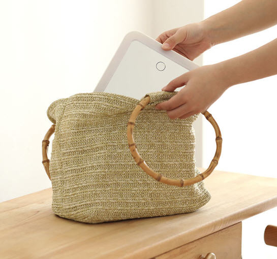 กระจกแต่งหน้า,กระจก,กระจกสกรีนโลโก้,ของแจก,กระจกพกพาไฟLED,กระจกLED